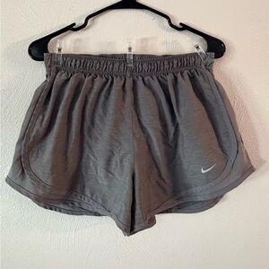 Nike Gray Women's Running Shorts sz L